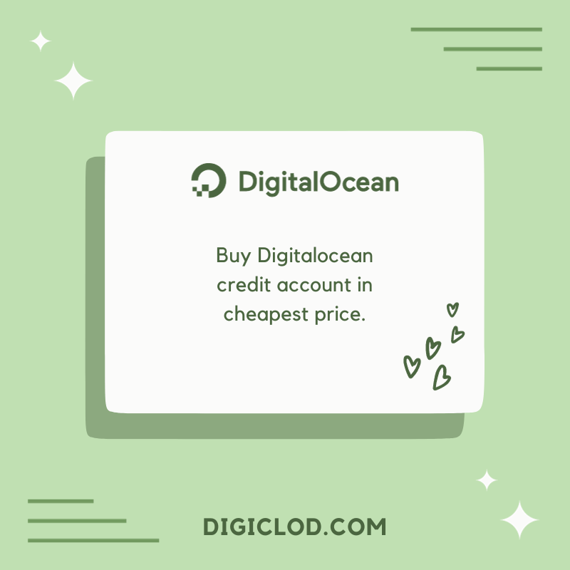 Digitalocean Account Buy